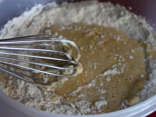 Langostinos en tempura - Preparación paso 2