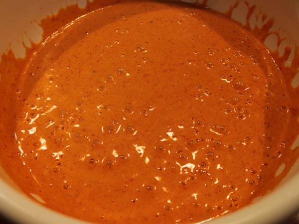 Rollo de pimientos con queso de cabra - Preparación paso 4