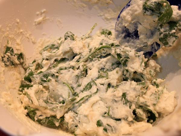 Rollo de pimientos con queso de cabra - Preparación paso 7