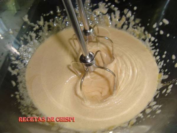 Pastel inteligente de chispi - Preparación paso 1