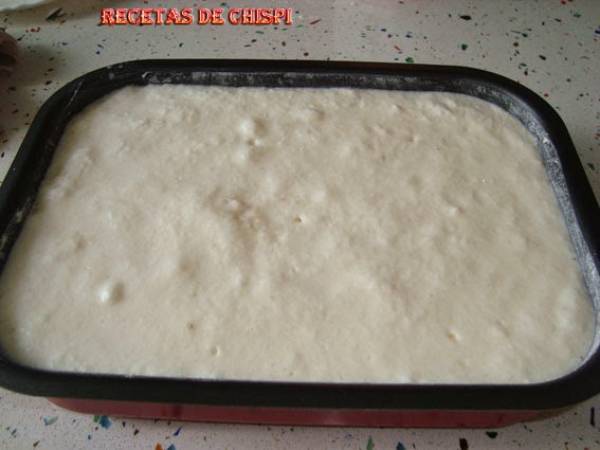 Pastel inteligente de chispi - Preparación paso 2