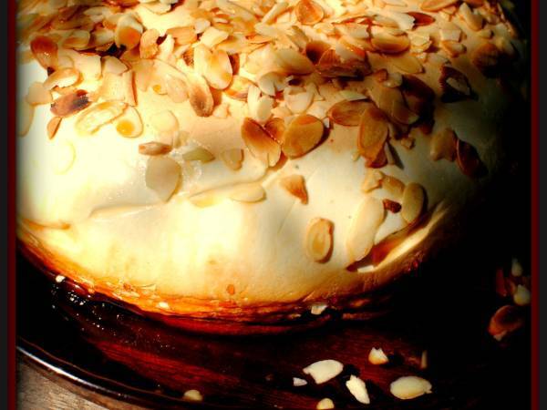 Merengón de caramelo y crema inglesa - Preparación paso 3