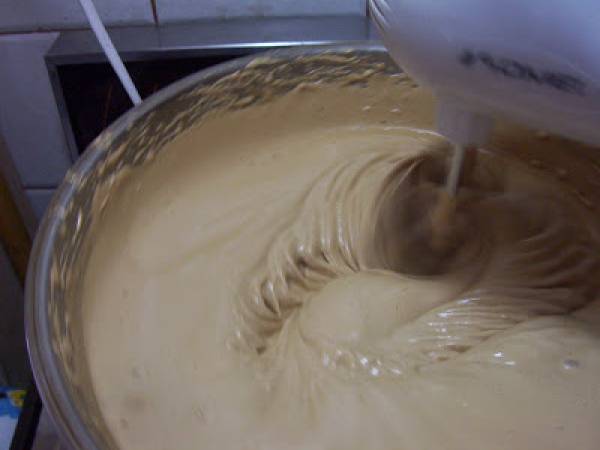 Tarta de chocolate y merengue italiano - Preparación paso 3