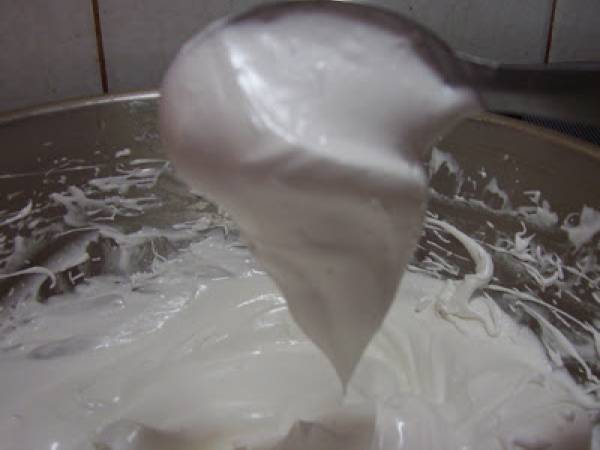 Tarta de chocolate y merengue italiano - Preparación paso 5