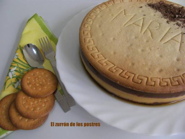 Tarta de Galletas María - Preparación paso 2