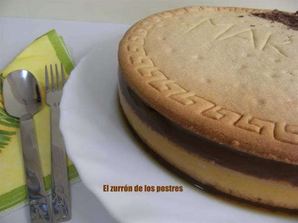 Tarta de Galletas María - Preparación paso 4