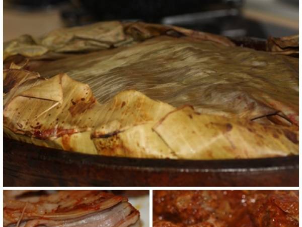 El Puerco Pibil de Robert Rodríguez Cochinita Pibil - Preparación paso 1