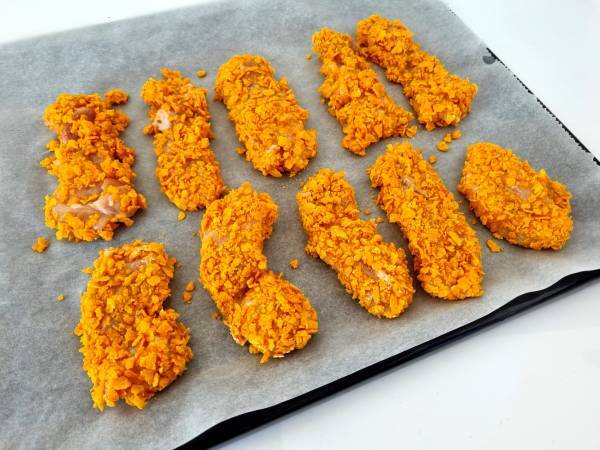 Delicias de pollo al horno con doritos sabor tex-mex - Preparación paso 2