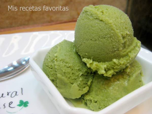 Helado de té matcha casero - Preparación paso 2