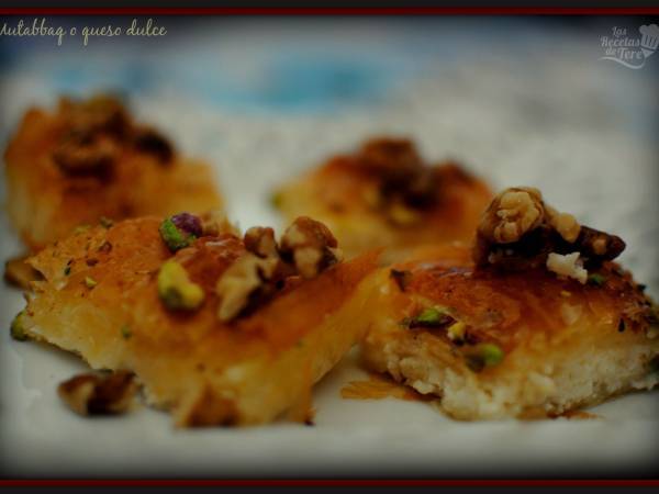 Mutabbaq, queso dulce - Preparación paso 3