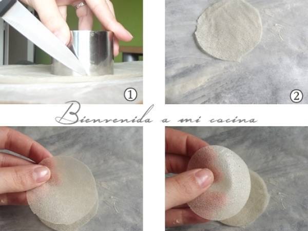 Pastela de leche, postre típico de Fes - Preparación paso 2