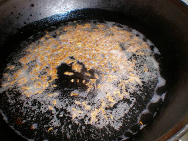 CHANA DAL, plato indio de legumbres - Preparación paso 3