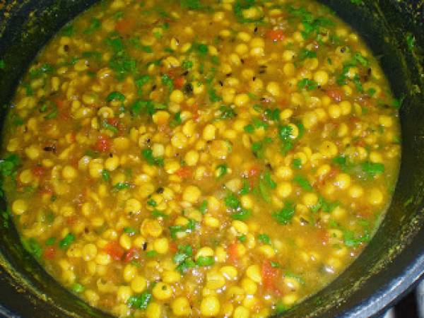 CHANA DAL, plato indio de legumbres - Preparación paso 7