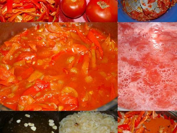 Lecho Húngaro al español - Preparación paso 1