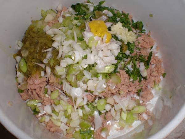 Sándwich de atún y mayonesa - Preparación paso 3