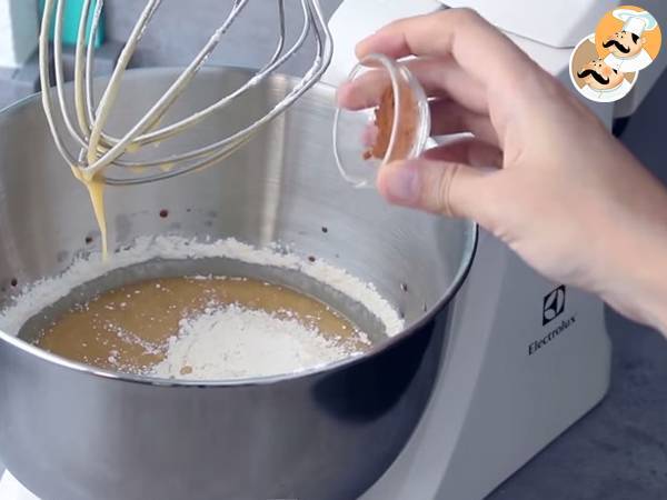 Tarta de zanahoria y nueces, Carrot cake - Preparación paso 2