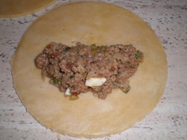 Empanadillas argentinas o criollas - Preparación paso 7