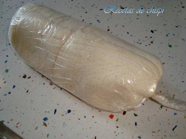 Brazo de gitano de marisco - Preparación paso 3