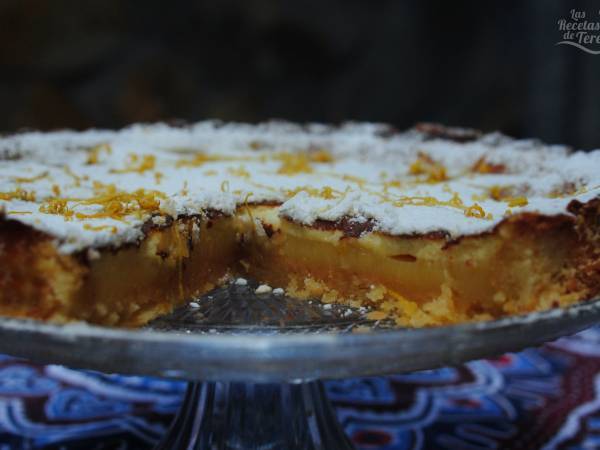 Maravilloso pastel de limón - Preparación paso 1