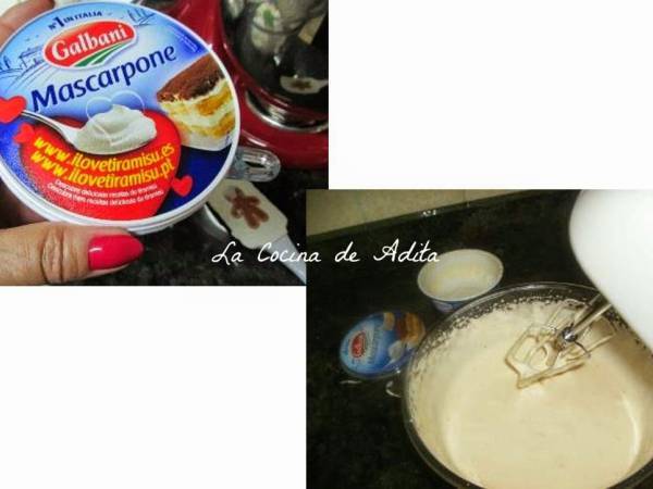 Tarta helada de tiramisu - Preparación paso 1