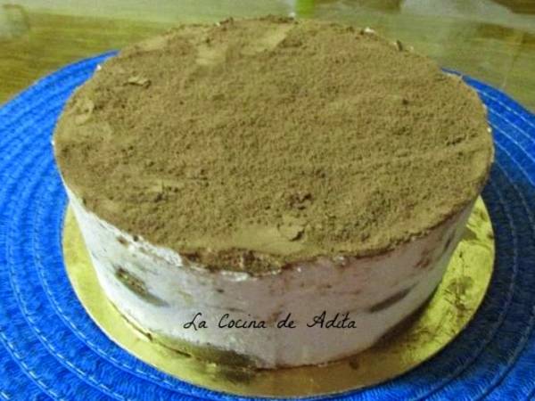 Tarta helada de tiramisu - Preparación paso 8