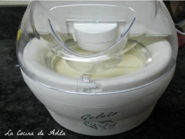 Helado tuti fruti casero - Preparación paso 6