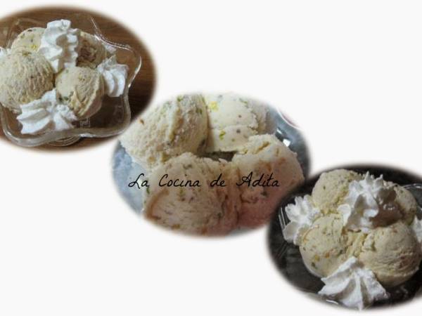Helado muy cremoso de pistachos - Preparación paso 6