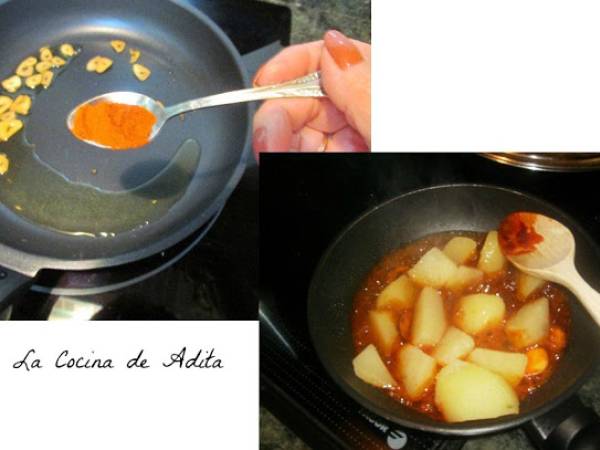 Lomos de merluza al horno - Preparación paso 1