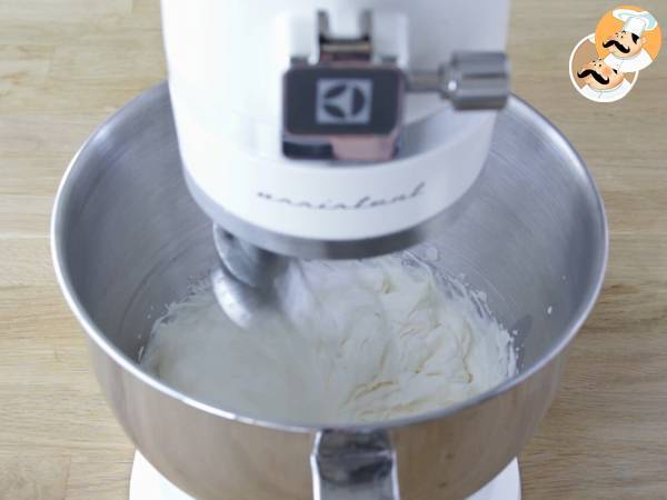 Helado de yogur y frambuesa - Preparación paso 1