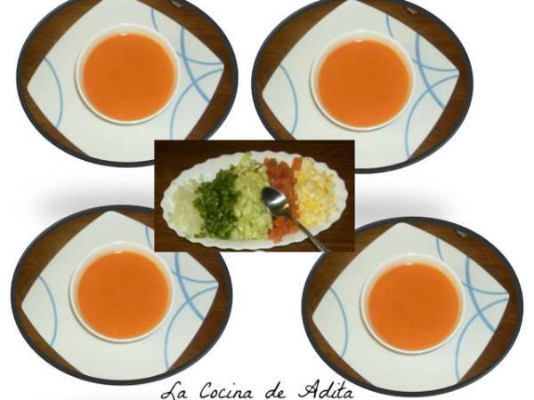 Gazpacho macerado - Preparación paso 7