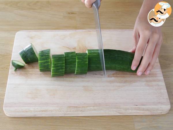 Gazpacho Andaluz refrescante y ligero - Preparación paso 1