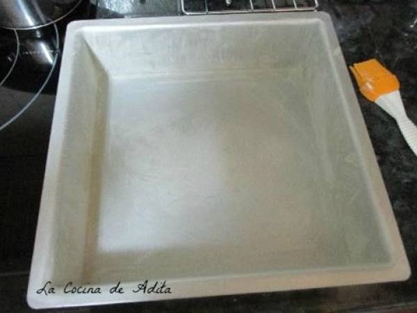 Dos bizcochos en uno, de fécula de patatas - Preparación paso 1