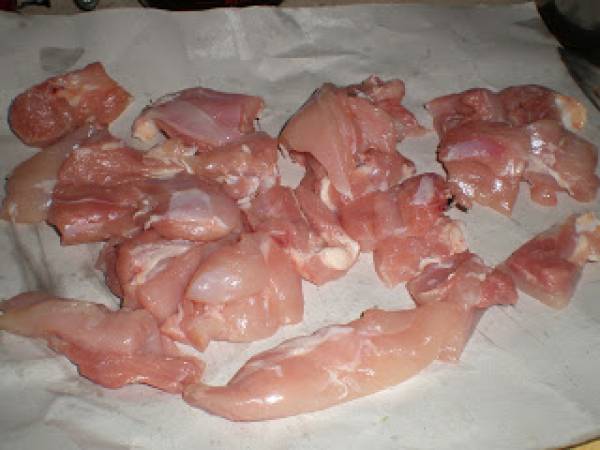 Pollo chino a la naranja al horno - Preparación paso 1