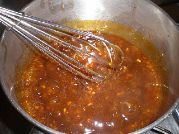 Pollo chino a la naranja al horno - Preparación paso 4