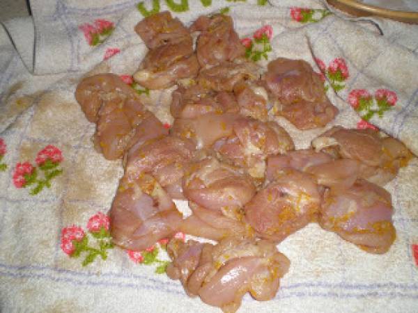 Pollo chino a la naranja al horno - Preparación paso 5