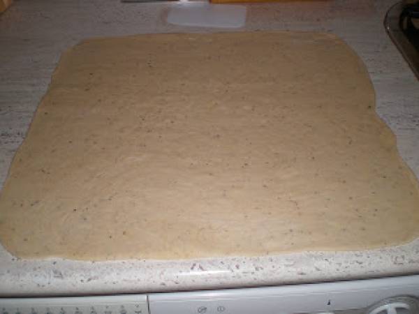 Bollitos suecos de cardamomo en Panificadora - Preparación paso 1