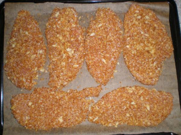 Pollo a la parmesana bajo en calorías - Preparación paso 4