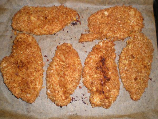 Pollo a la parmesana bajo en calorías - Preparación paso 5