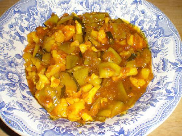 Piccalilli, encurtido de verduras - Preparación paso 8