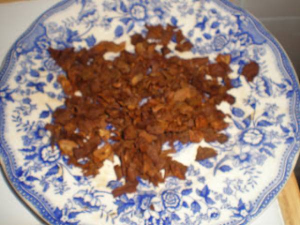 Espaguetis con ragout de setas portobello - Preparación paso 1