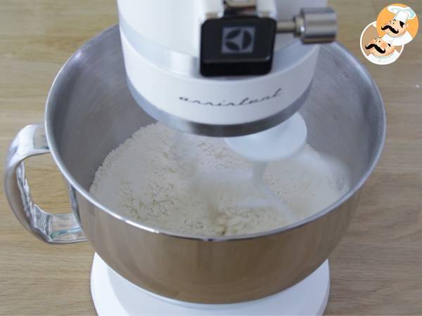 Masa Sablé para tartaletas y galletas - Preparación paso 1