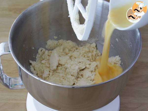 Masa Sablé para tartaletas y galletas - Preparación paso 3