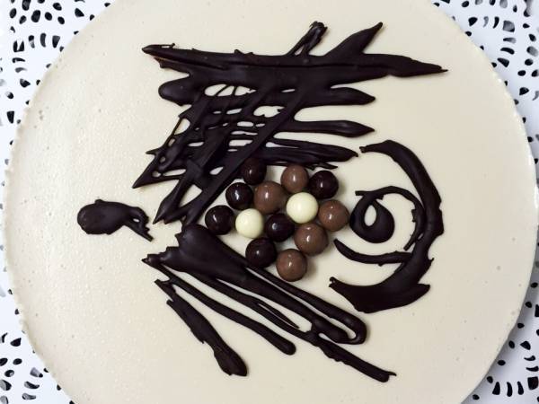 Tarta tres chocolates con Thermomix - Preparación paso 5