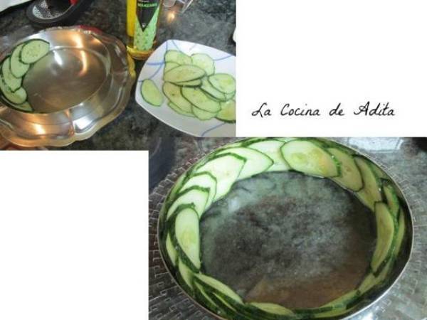 Ensalada de gambones y gulas - Preparación paso 2