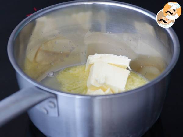 Tartaleta de limón y merengue italiano - Preparación paso 1