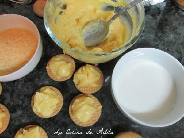 Galletas fritas al aroma de vainilla - Preparación paso 4