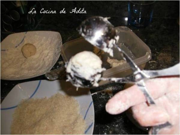 Croquetas cremosas de bacalao - Preparación paso 6