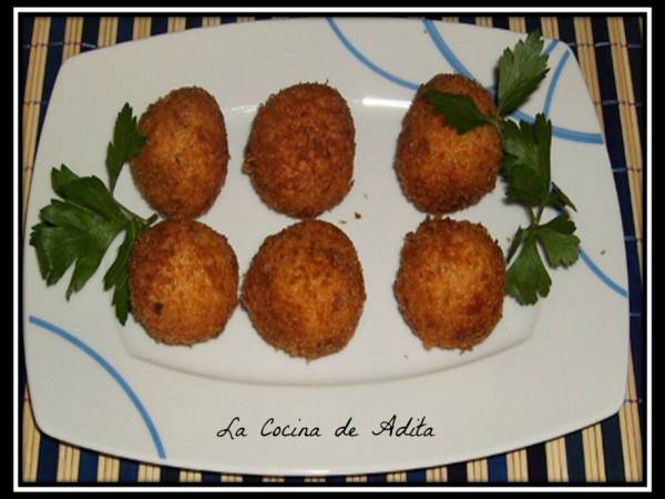 Croquetas cremosas de bacalao - Preparación paso 7