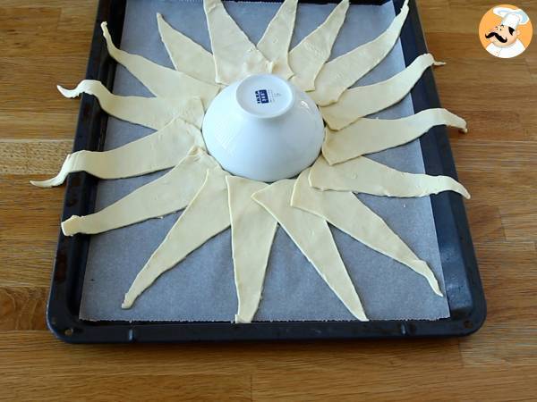 Corona de salmón y mostaza - Preparación paso 8