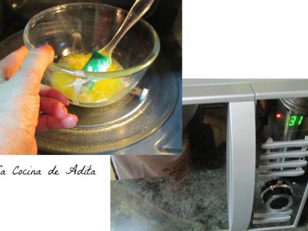 Crujientes de naranja - Preparación paso 2